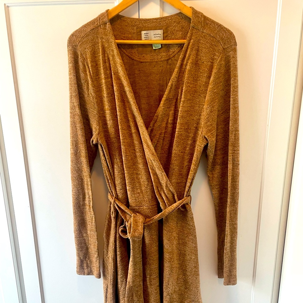 Heather gold lounge dress